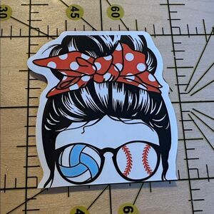 💜13/$13 +Bundle Sticker Sale | Messy Bun Life Waterproof Sticker